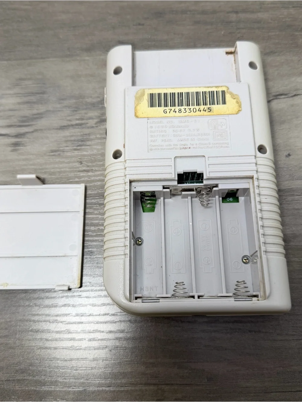 Original Nintendo GameBoy DMG-01 Handheld Console Tested Working ZELDA NOT INCL*
